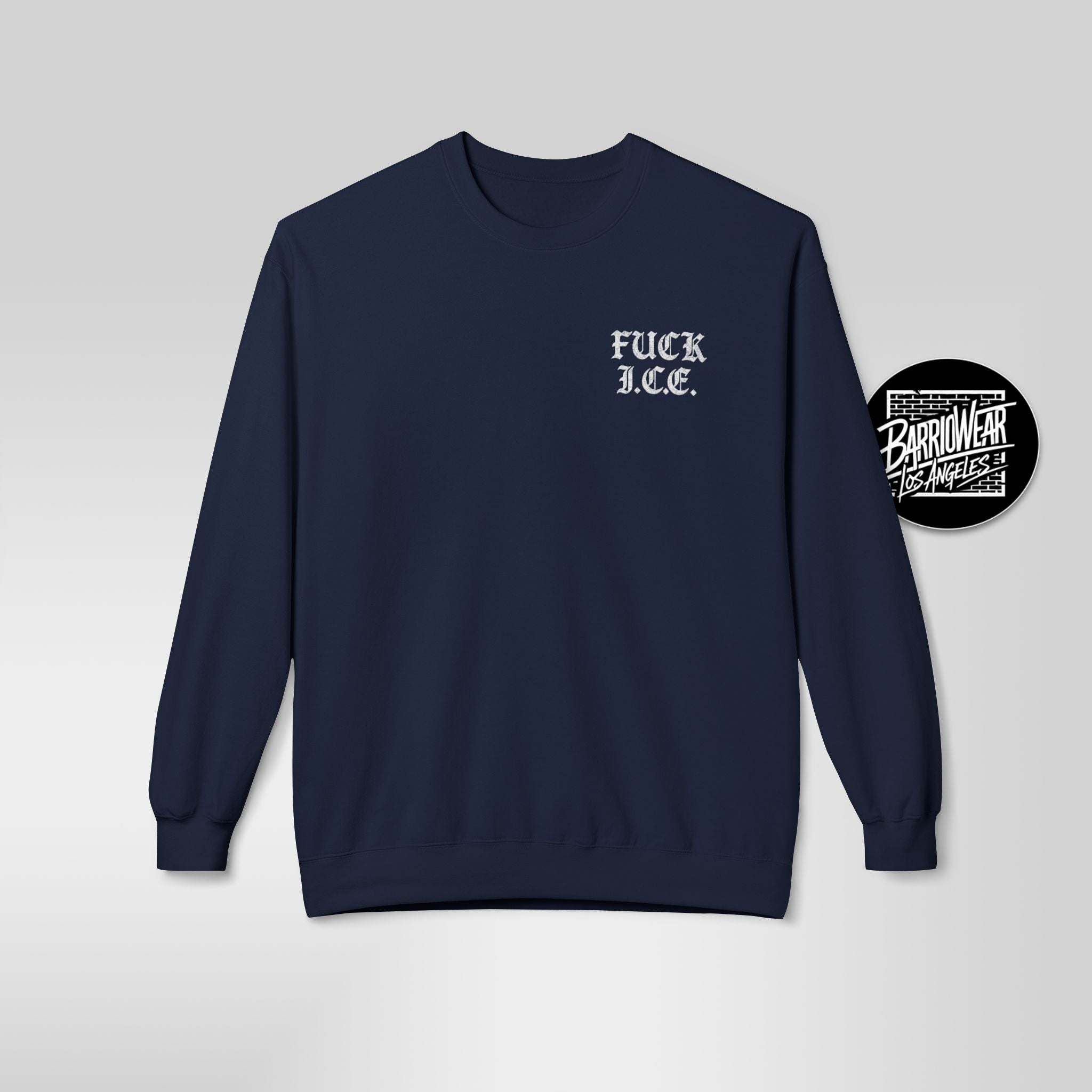 "F*CK I.C.E." Statement Sweatshirt | Chicano Political Streetwear