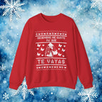 Diciembre Me Gustó Ugly Christmas Sweater – Jenni Lyrics Holiday Sweatshirt