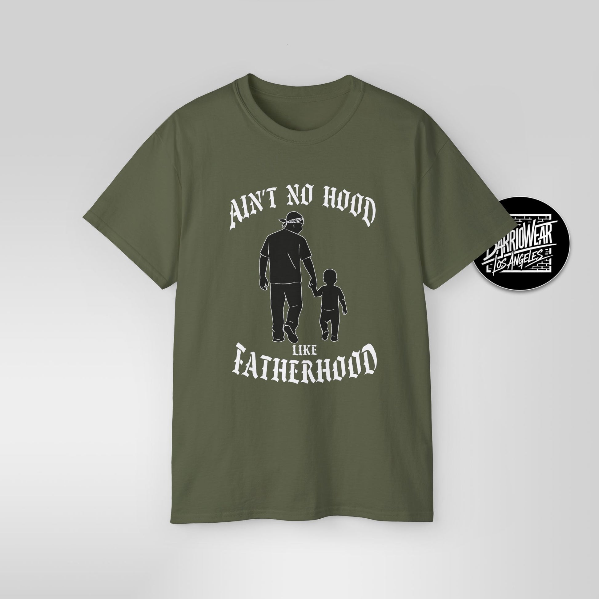 Ain’t No Hood Like Fatherhood – Gangster Style Father’s Day Shirt