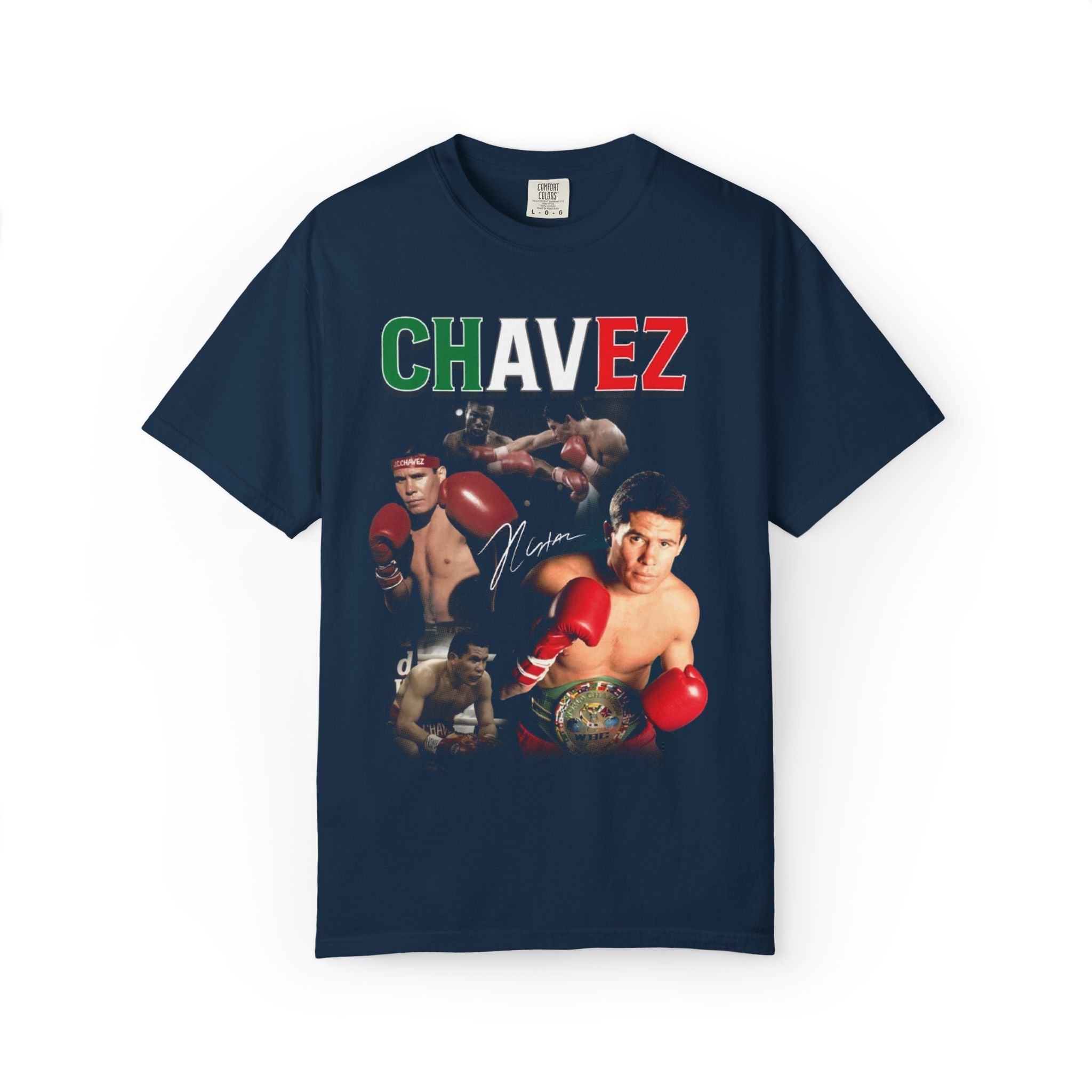 Chavez The Great Mexican Champion Retro Tee