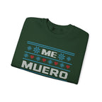 Me Muero De Frío Funny Spanish Ugly Christmas Sweater – Hilarious Winter Holiday Sweatshirt