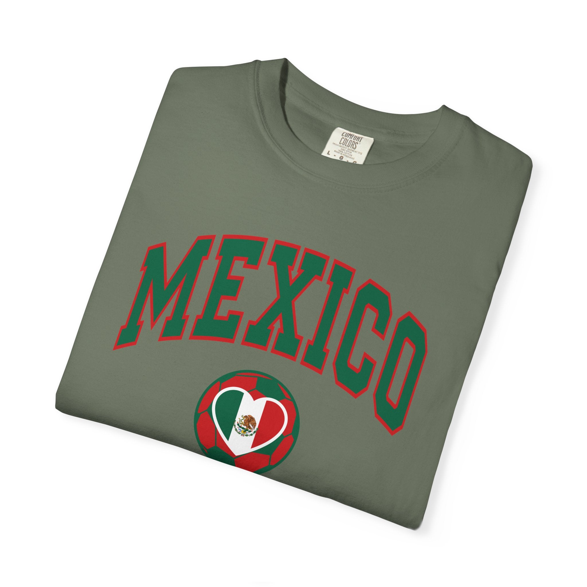 Mexico Soccer 2026 Graphic Comfort Colors Tee