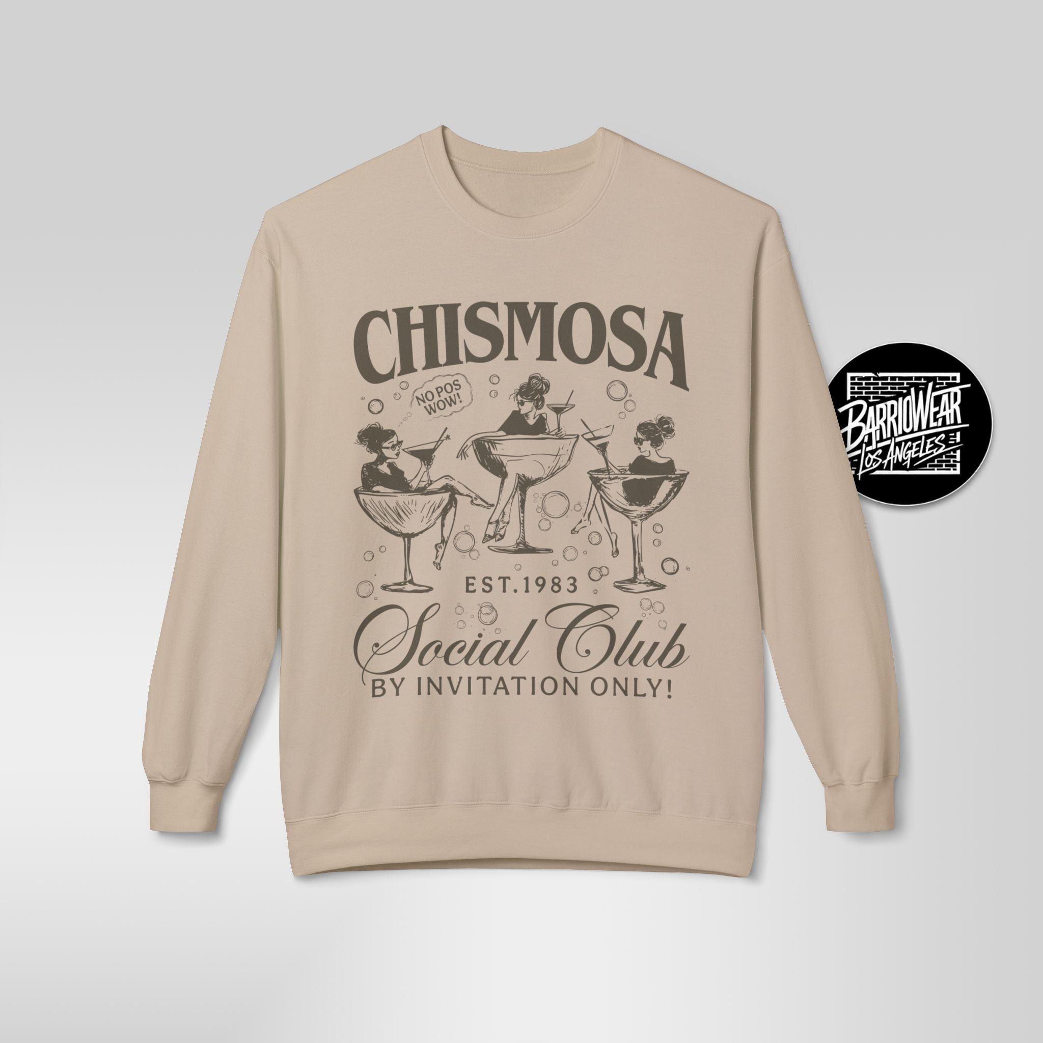 "Chismosa Social Club" Sweatshirt | Funny Latina Crewneck Pullover
