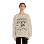 Diciembre Me Gustó Ugly Christmas Sweater – Jenni Lyrics Holiday Sweatshirt