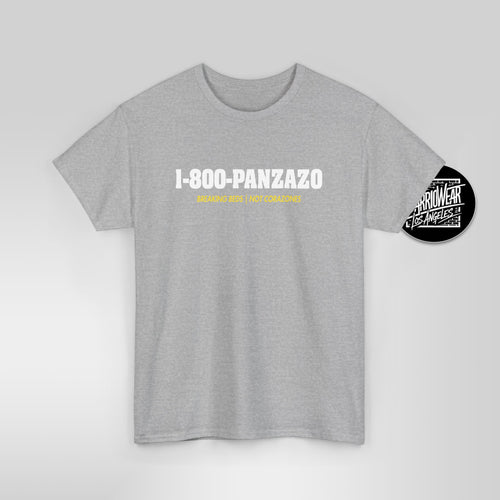 1-800-PANZAZO – Breaking Beds, Not Corazones Tee
