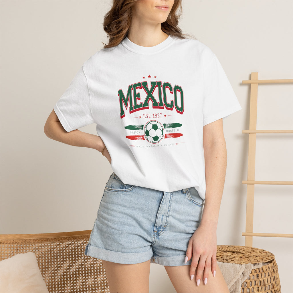 Mexico 2026 Soccer Pasión Orgullo Graphic Tee