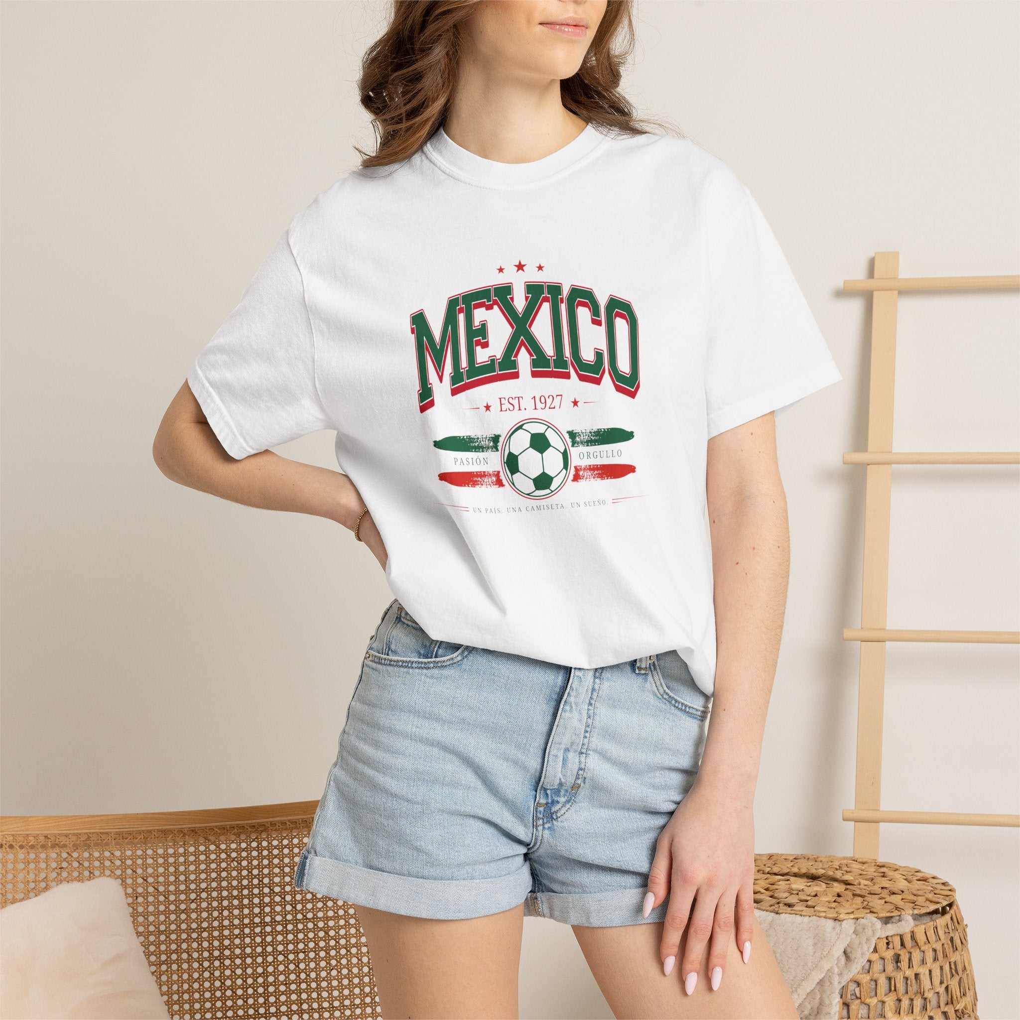 Mexico 2026 Soccer Pasión Orgullo Graphic Tee