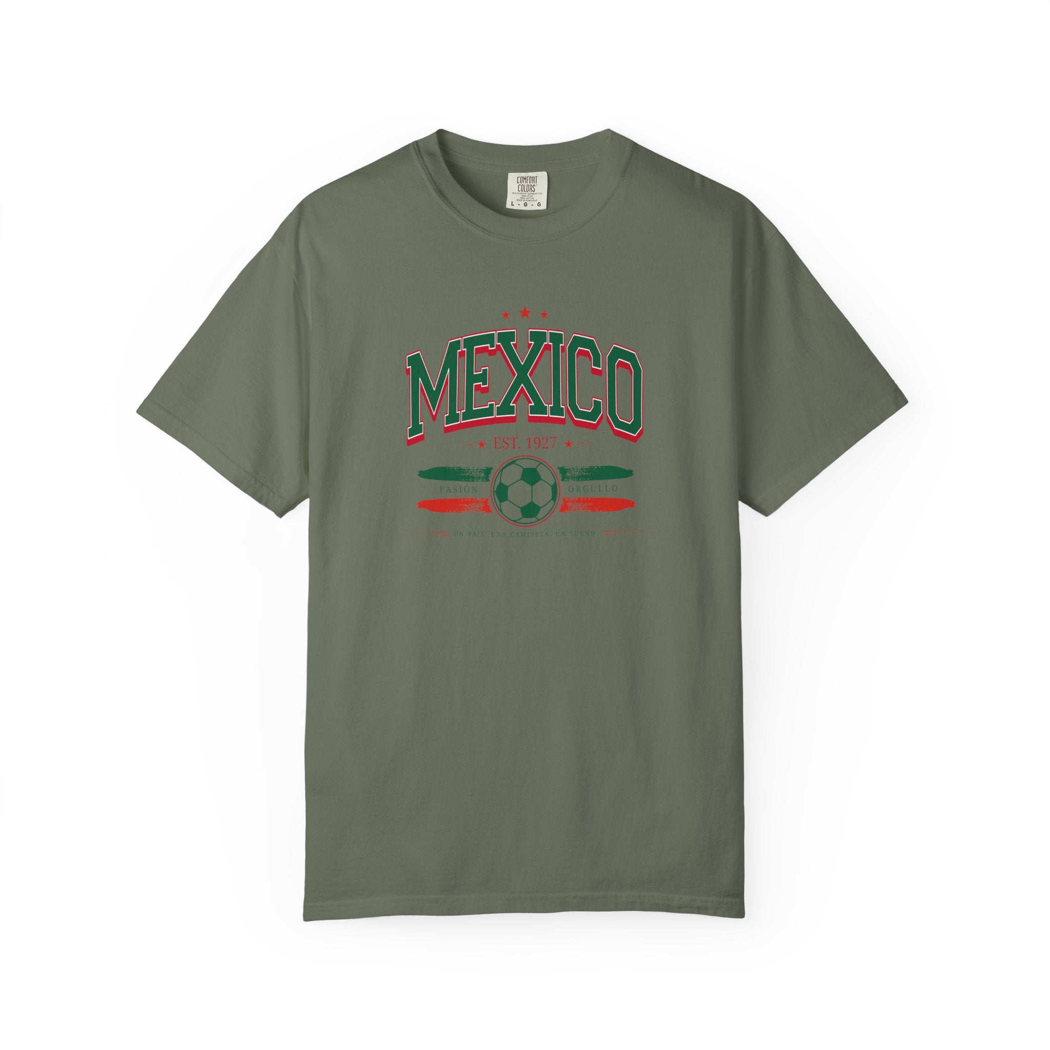 Mexico 2026 Soccer Pasión Orgullo Graphic Tee