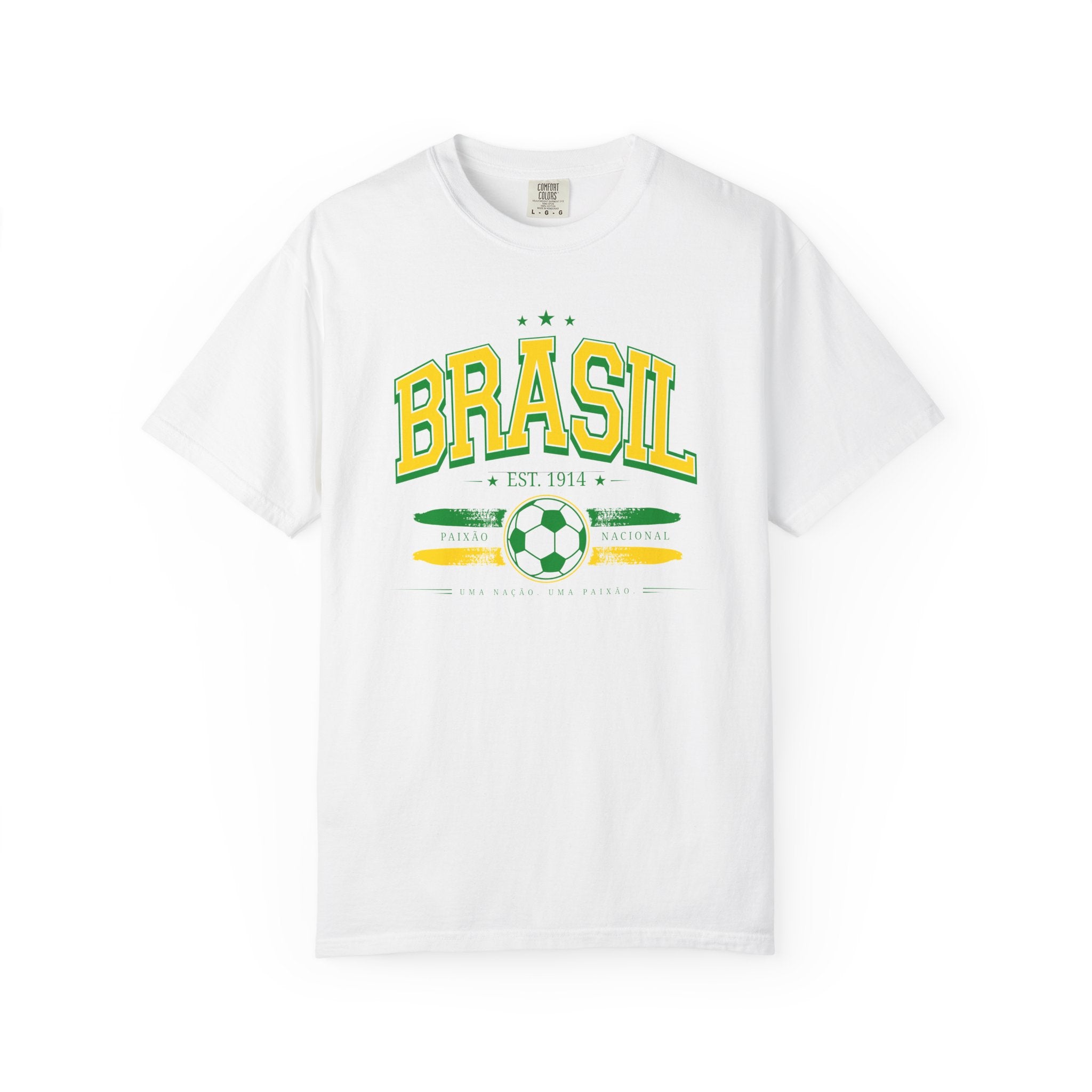 Brasil World Soccer 2026 Collegiate Graphic Tee