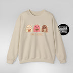 Pan-tasmas Holiday Sweatshirt | Concha Ghost Ugly Xmas Sweater