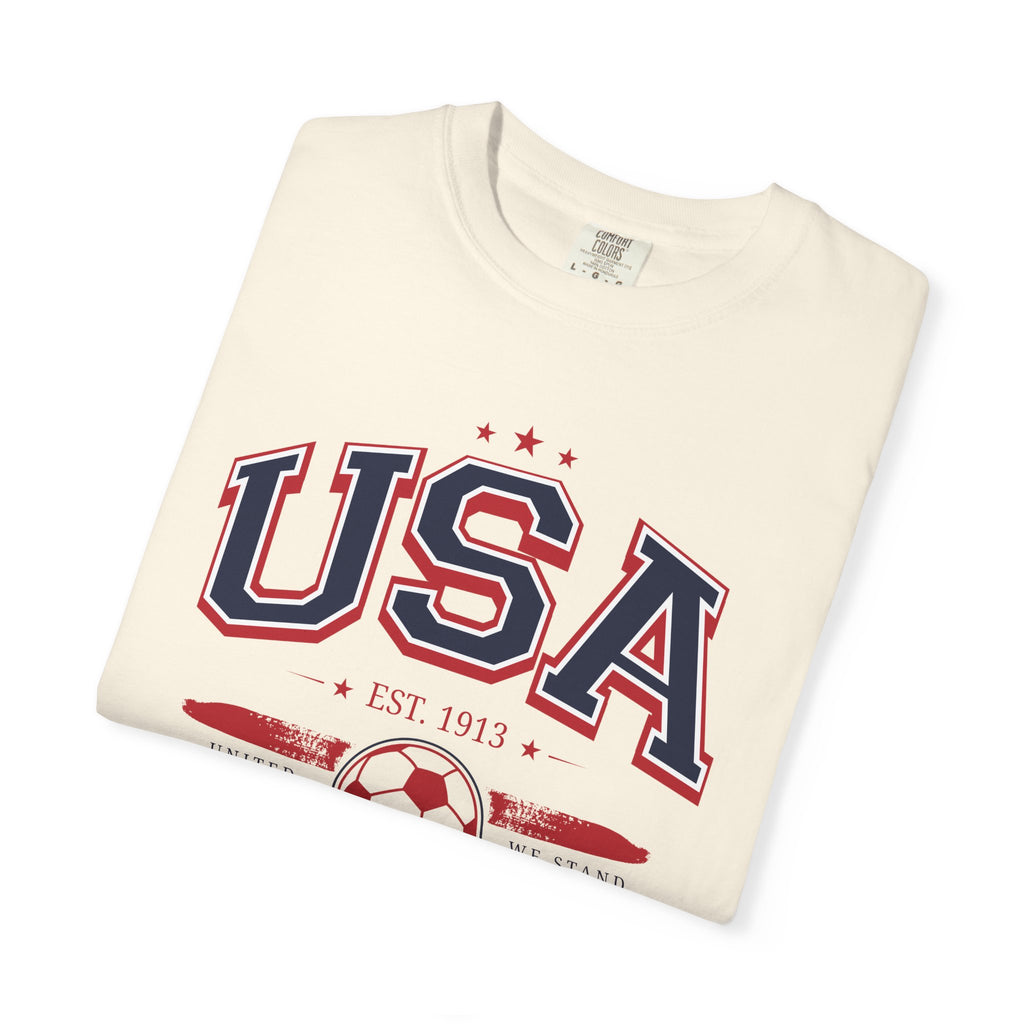 USA Soccer World 2026 Vintage Graphic Tee