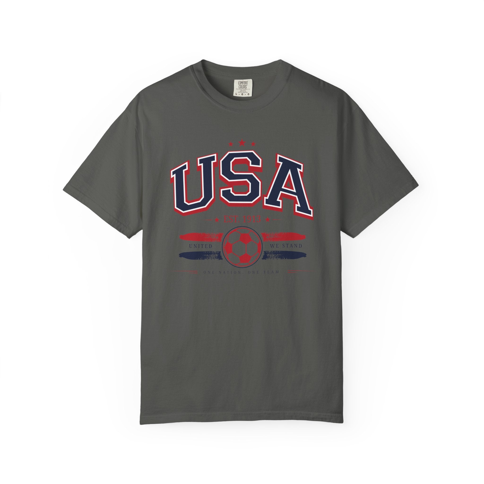 USA Soccer World 2026 Vintage Graphic Tee