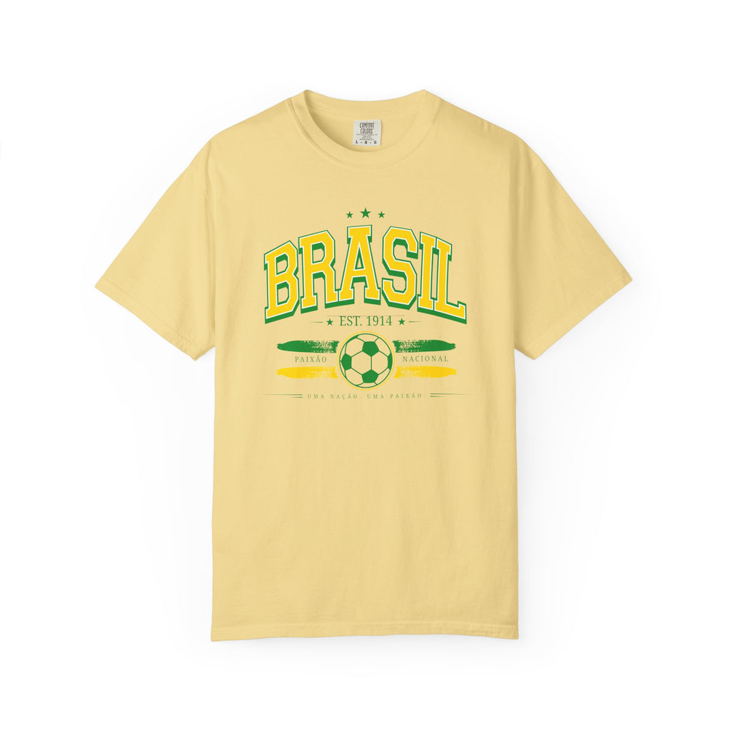 Brasil World Soccer 2026 Collegiate Graphic Tee