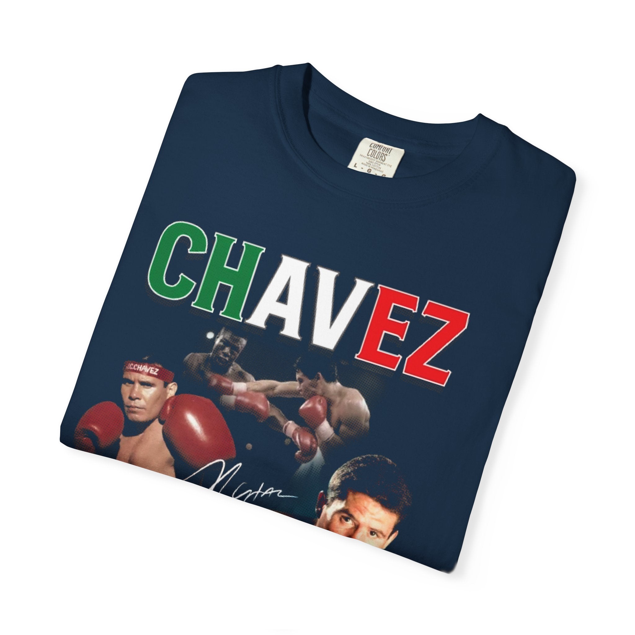 Chavez The Great Mexican Champion Retro Tee