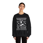 Diciembre Me Gustó Ugly Christmas Sweater – Jenni Lyrics Holiday Sweatshirt