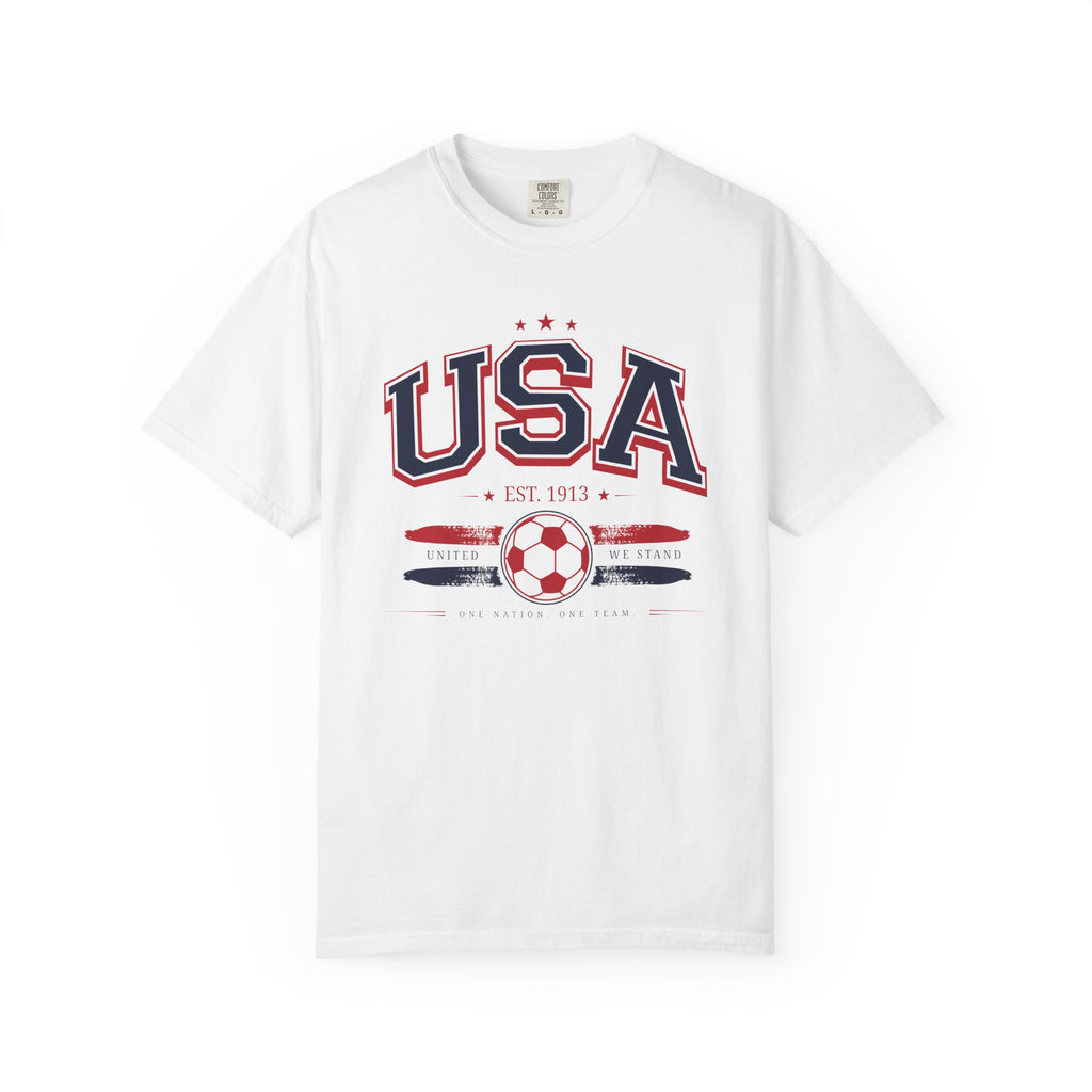 USA Soccer World 2026 Vintage Graphic Tee
