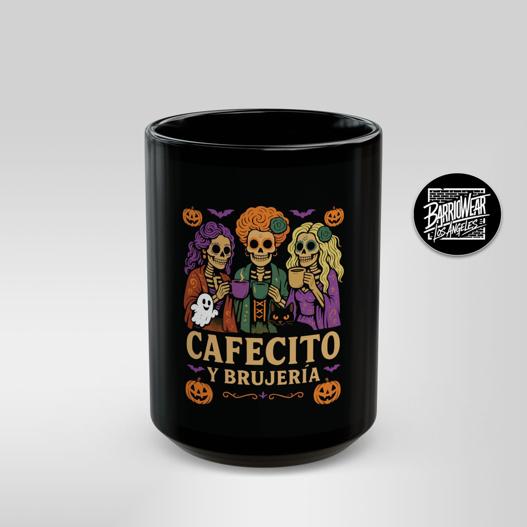 Cafecito y Brujería Mug – Latina Halloween Coffee Cup
