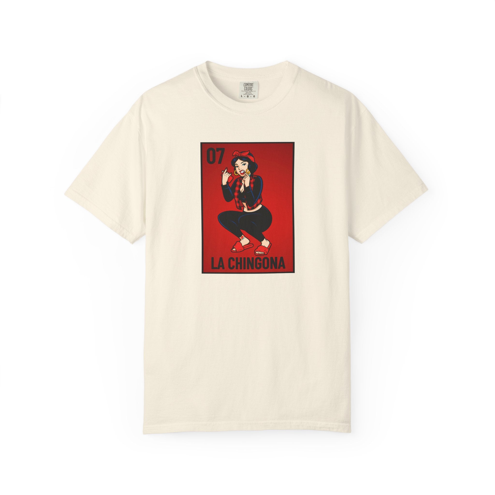 La Chingona Lotería Card Graphic Tee