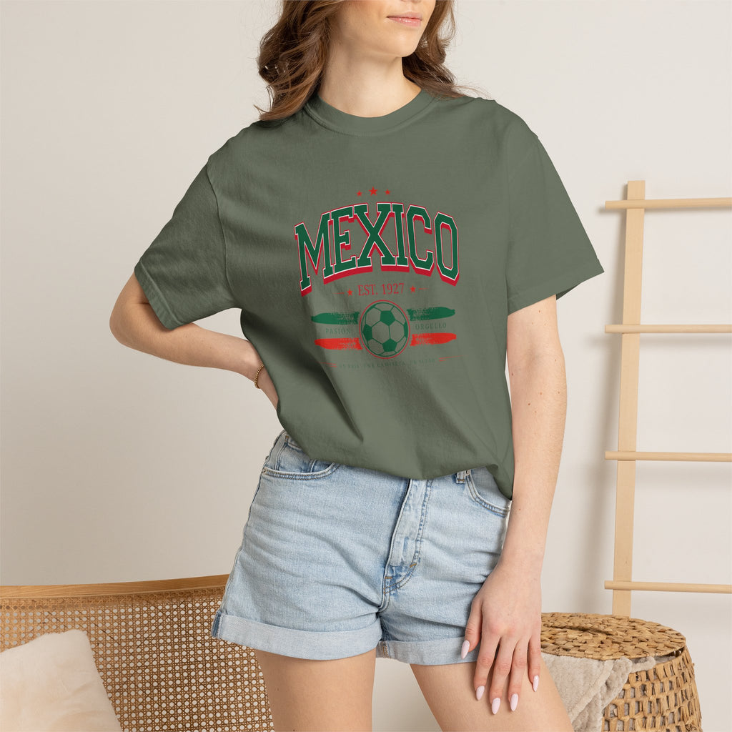Mexico 2026 Soccer Pasión Orgullo Graphic Tee