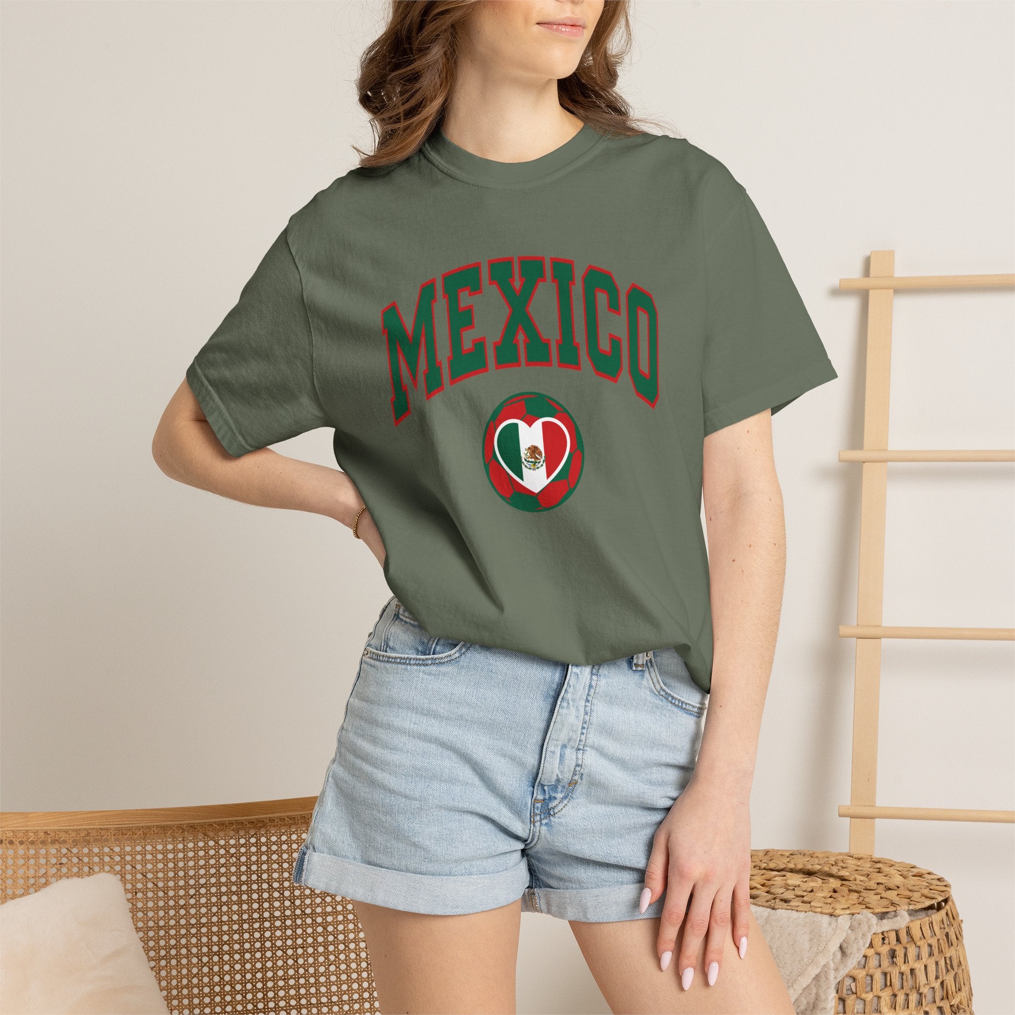 Mexico Soccer 2026 Graphic Comfort Colors Tee