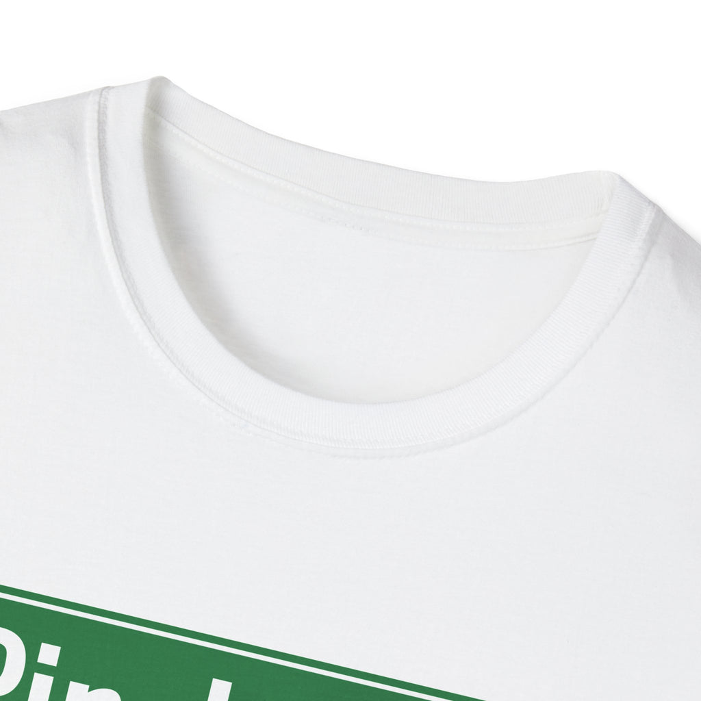 Pinche Way street sign T-Shirt | Spanish slang novelty tee