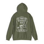 Whisky Neat Because F*ck ICE – Political Statement Hoodie