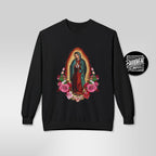 Virgen de Guadalupe Sweater Virgin Mary Crewneck sweater