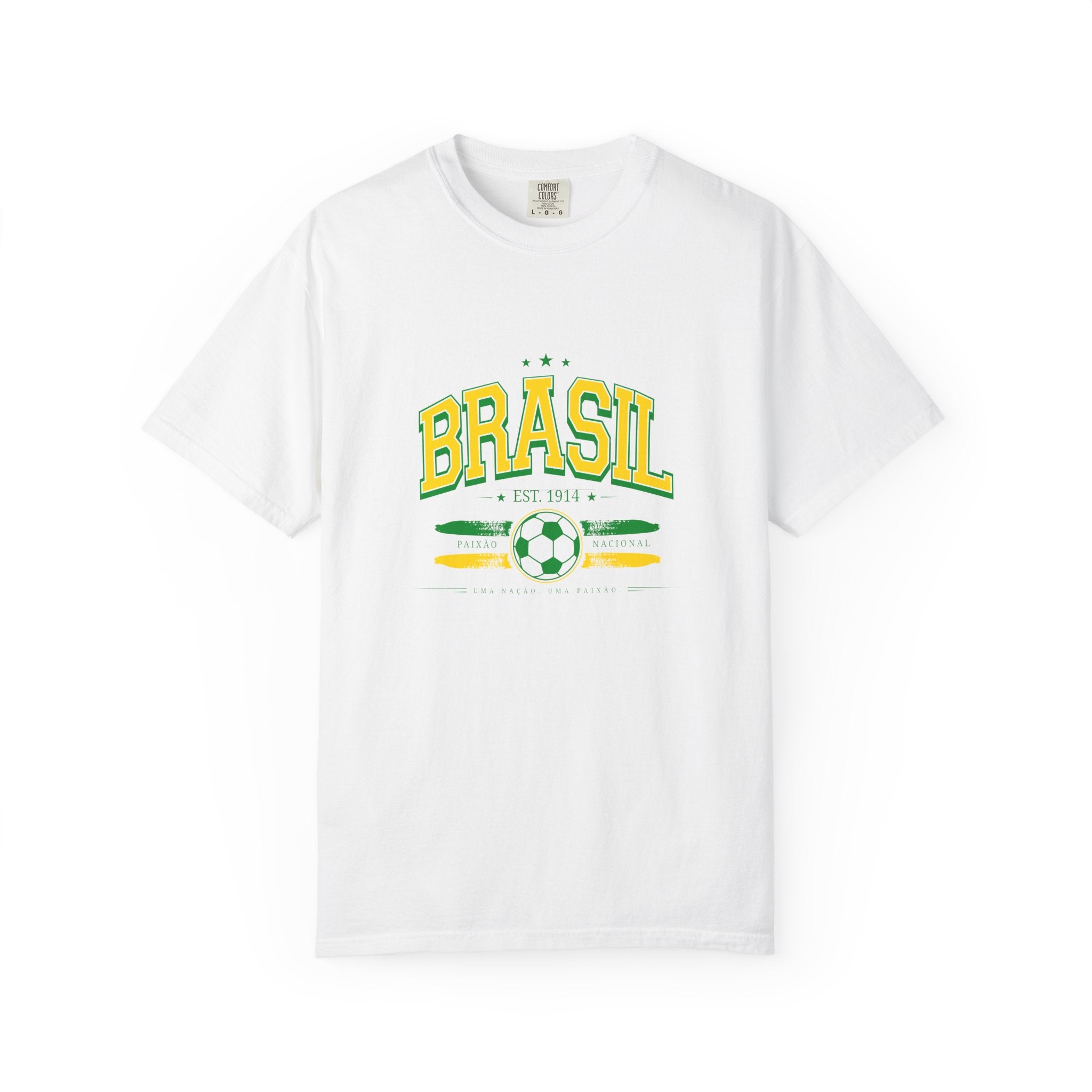 Brasil World Soccer 2026 Collegiate Graphic Tee