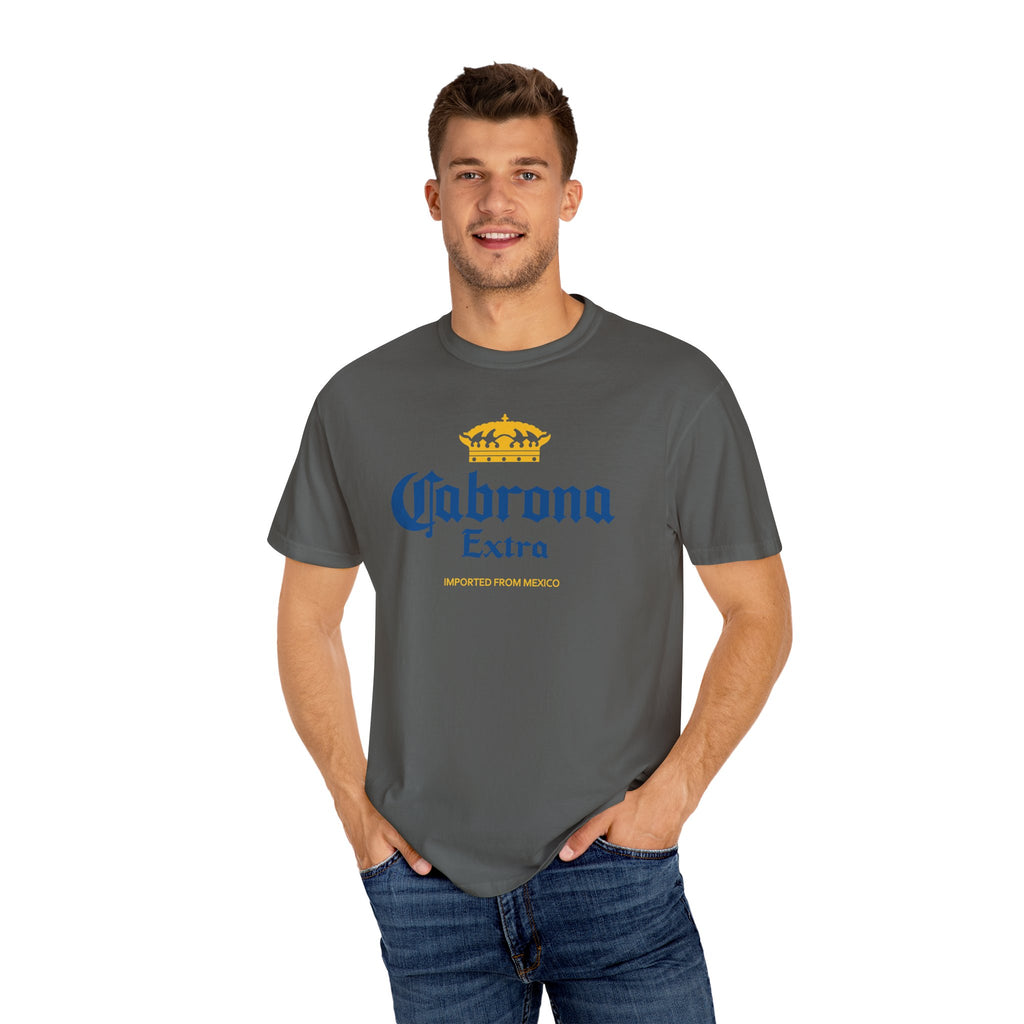 Cabrona Extra – Funny Latina Beer Parody T-Shirt