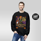 Cafecito y Brujería Sweatshirt | Cozy Latino Coffee & Witchy Vibes