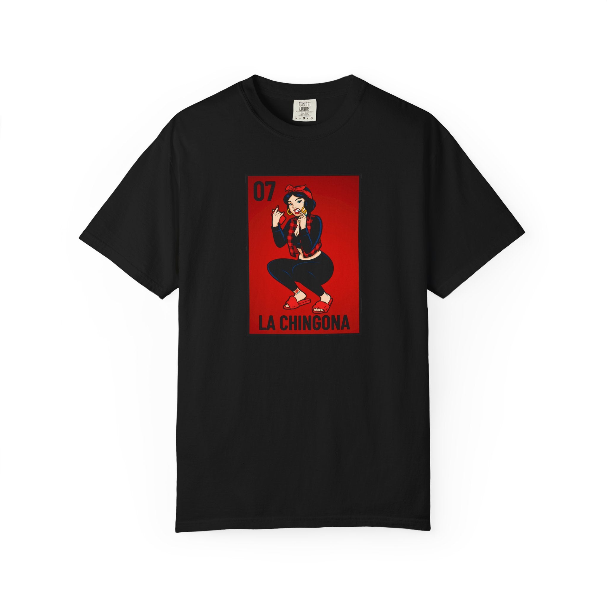 La Chingona Lotería Card Graphic Tee