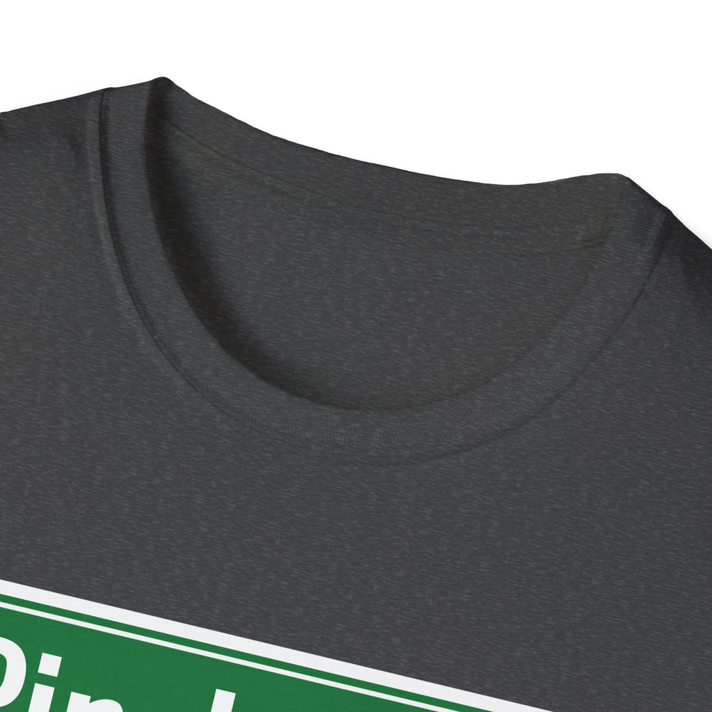 Pinche Way street sign T-Shirt | Spanish slang novelty tee