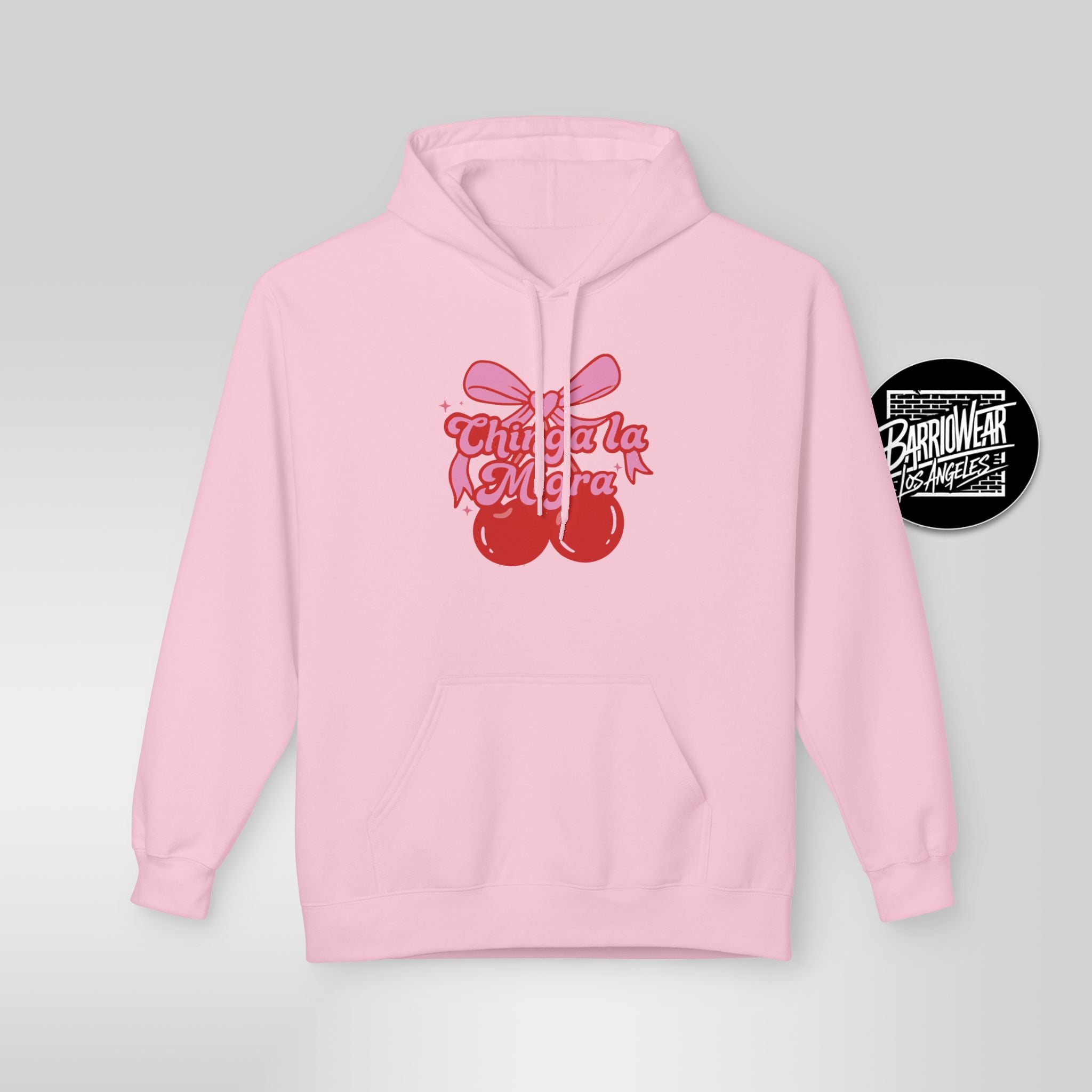 Chinga La Migra Cherry Bow Hoodie