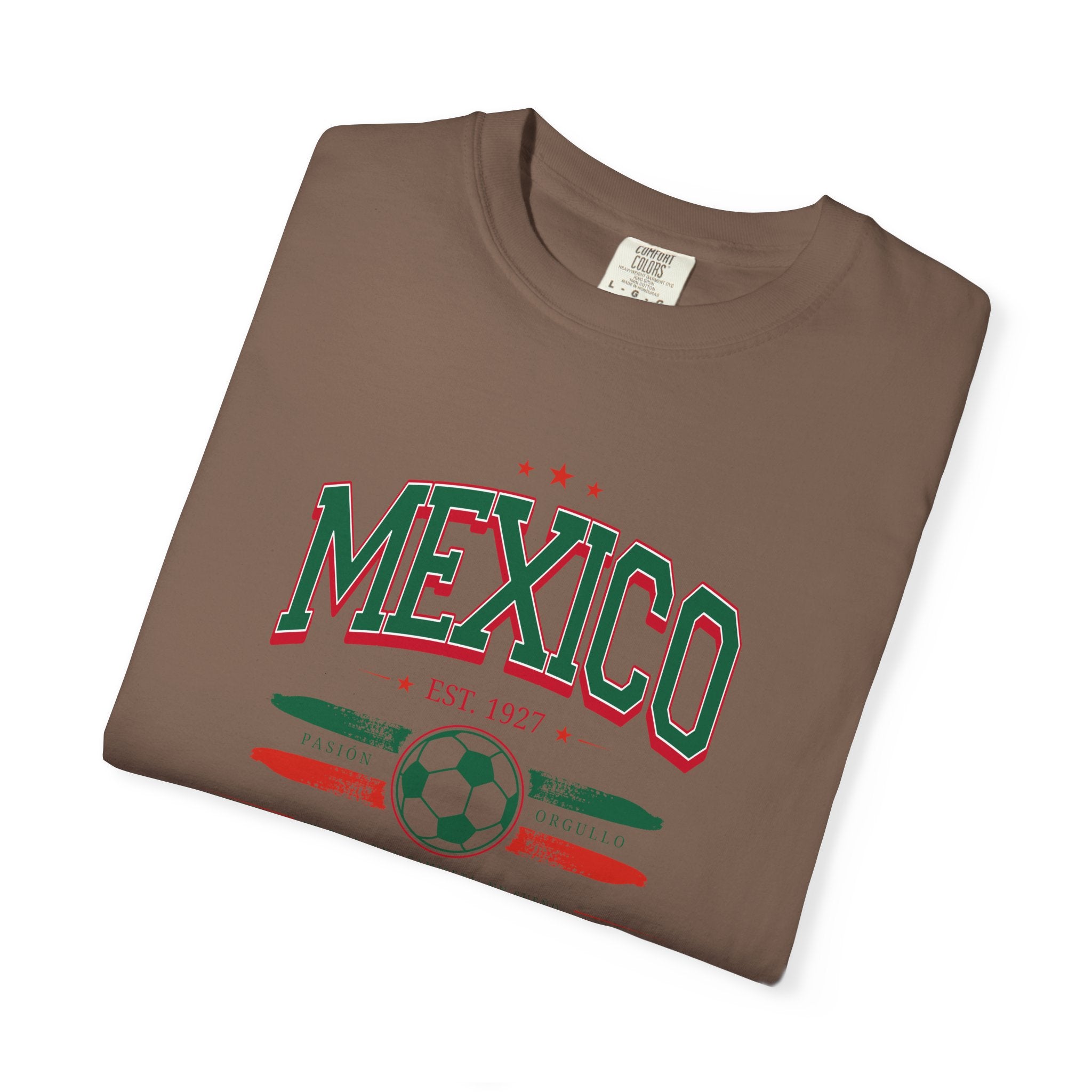 Mexico 2026 Soccer Pasión Orgullo Graphic Tee