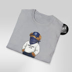 The Anti-Migra Bear Graphic T-Shirt — 'Abolish ICE' Streetwear Bear