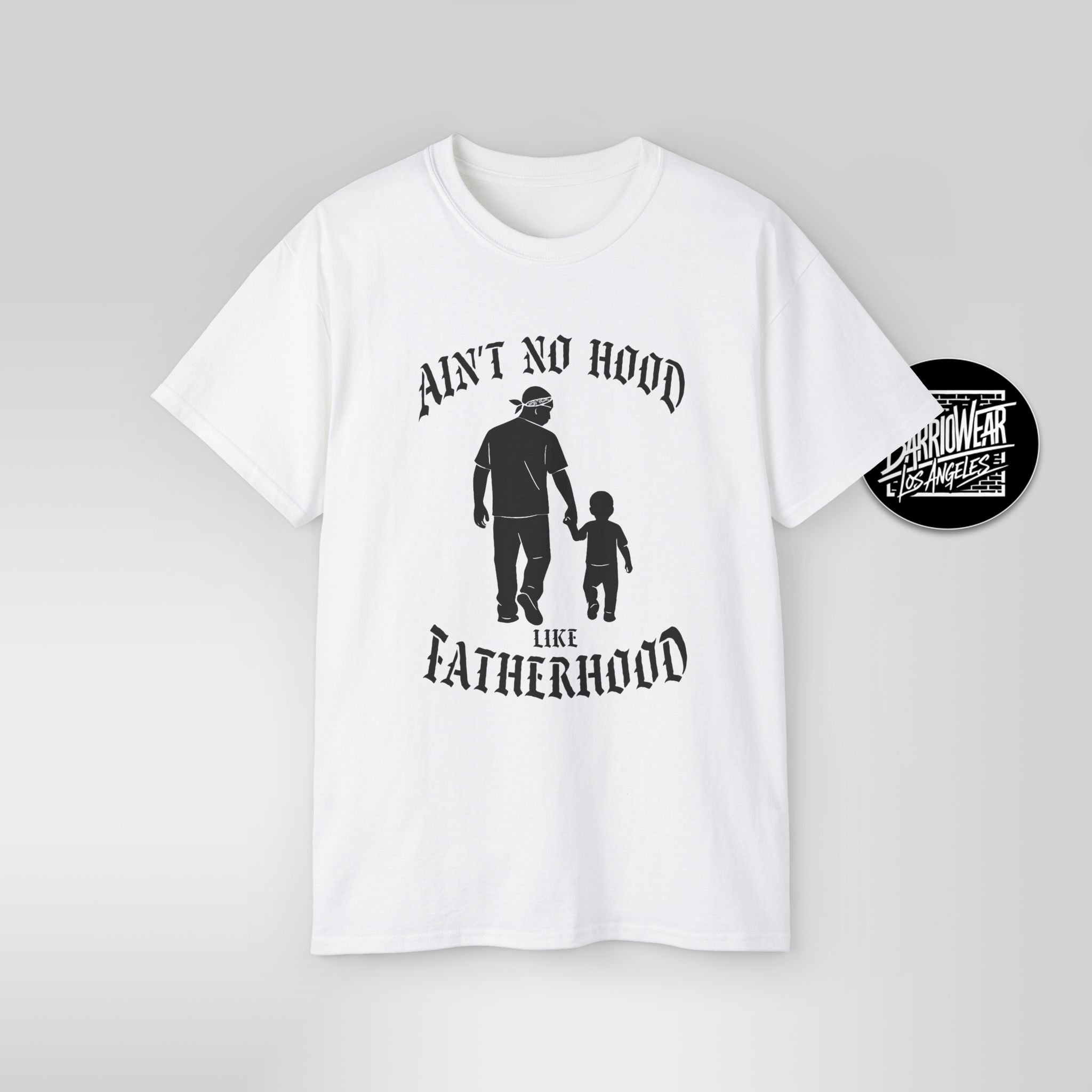 Ain’t No Hood Like Fatherhood – Gangster Style Father’s Day Shirt