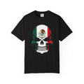 Mexican Flag Skull Graphic Tee