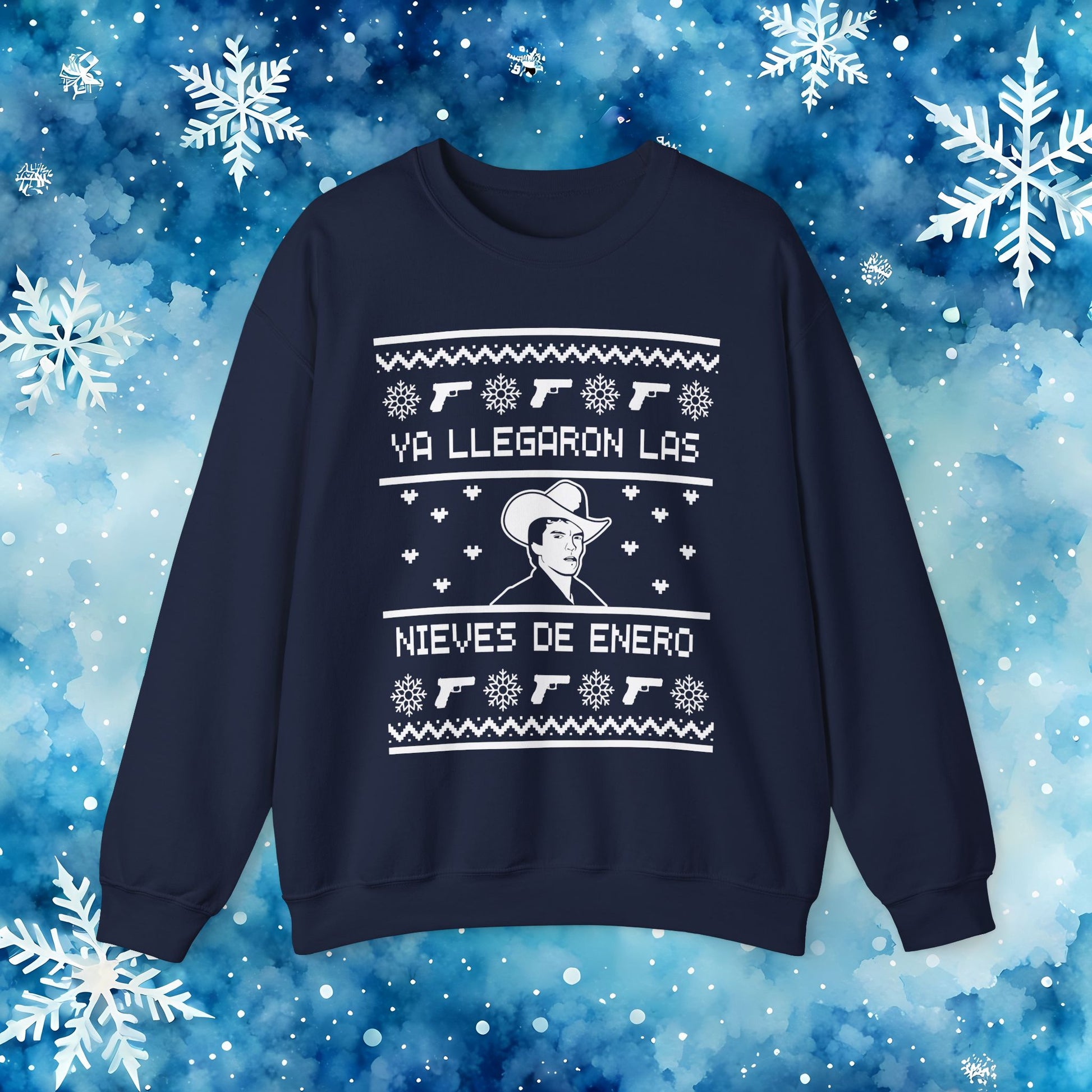 Ya Llegaron Las Nieves de Enero Ugly Christmas Sweater