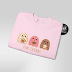 Pan-tasmas Holiday Sweatshirt | Concha Ghost Ugly Xmas Sweater
