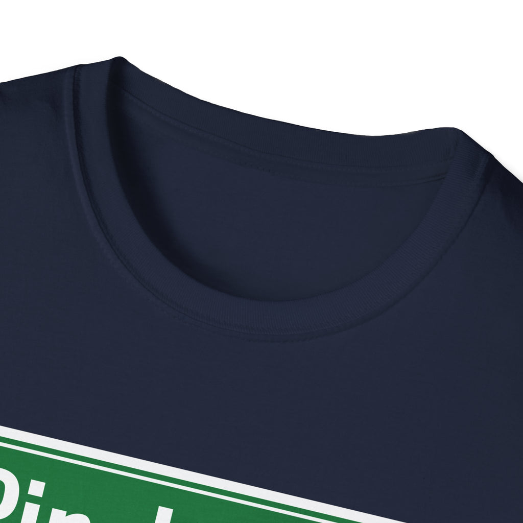 Pinche Way street sign T-Shirt | Spanish slang novelty tee