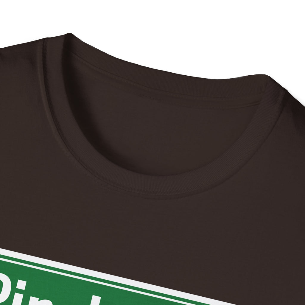 Pinche Way street sign T-Shirt | Spanish slang novelty tee