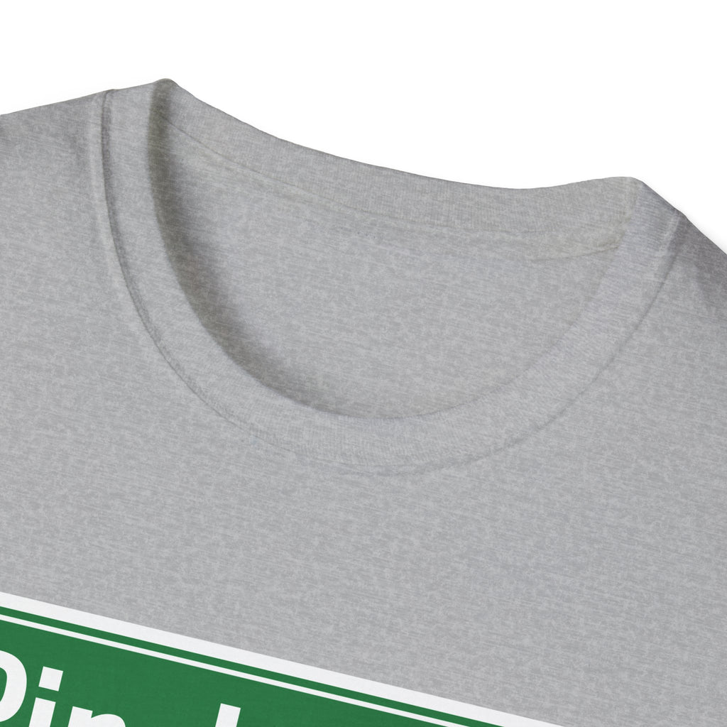 Pinche Way street sign T-Shirt | Spanish slang novelty tee