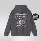 Whisky Neat Because F*ck ICE – Political Statement Hoodie