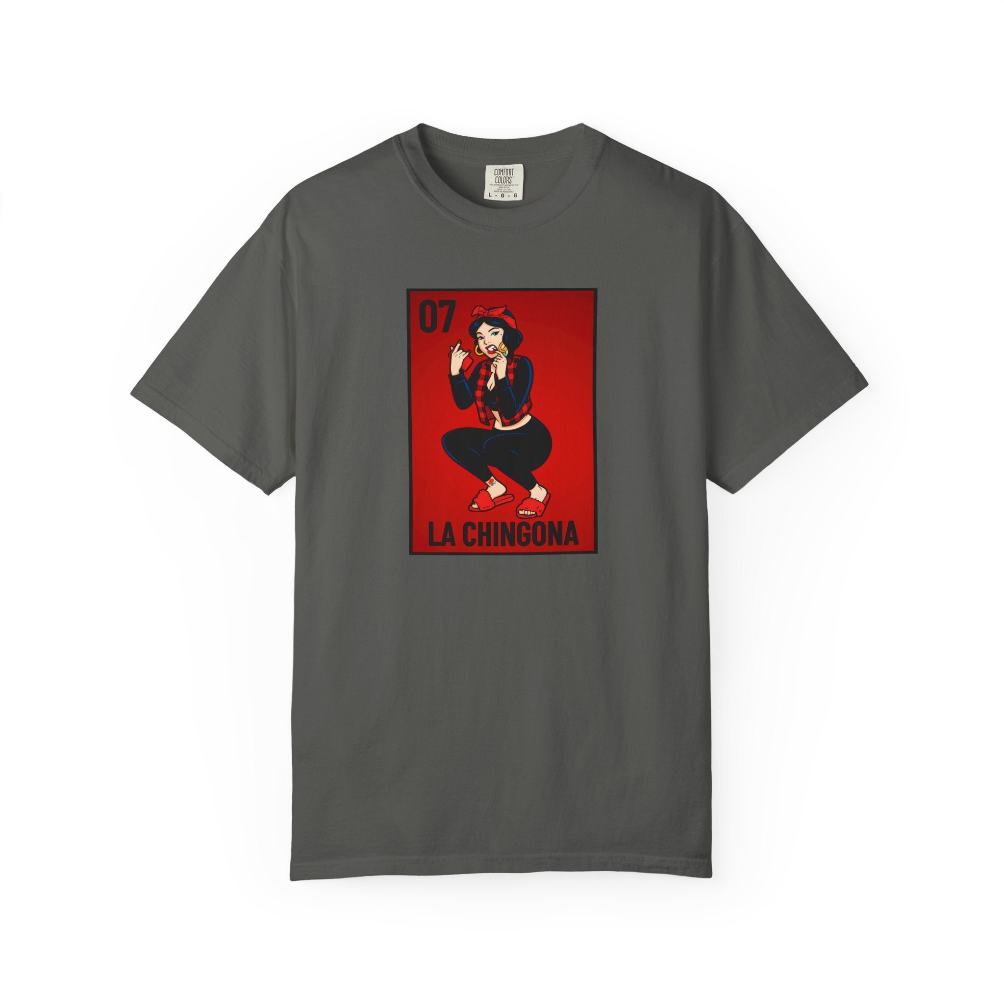 La Chingona Lotería Card Graphic Tee