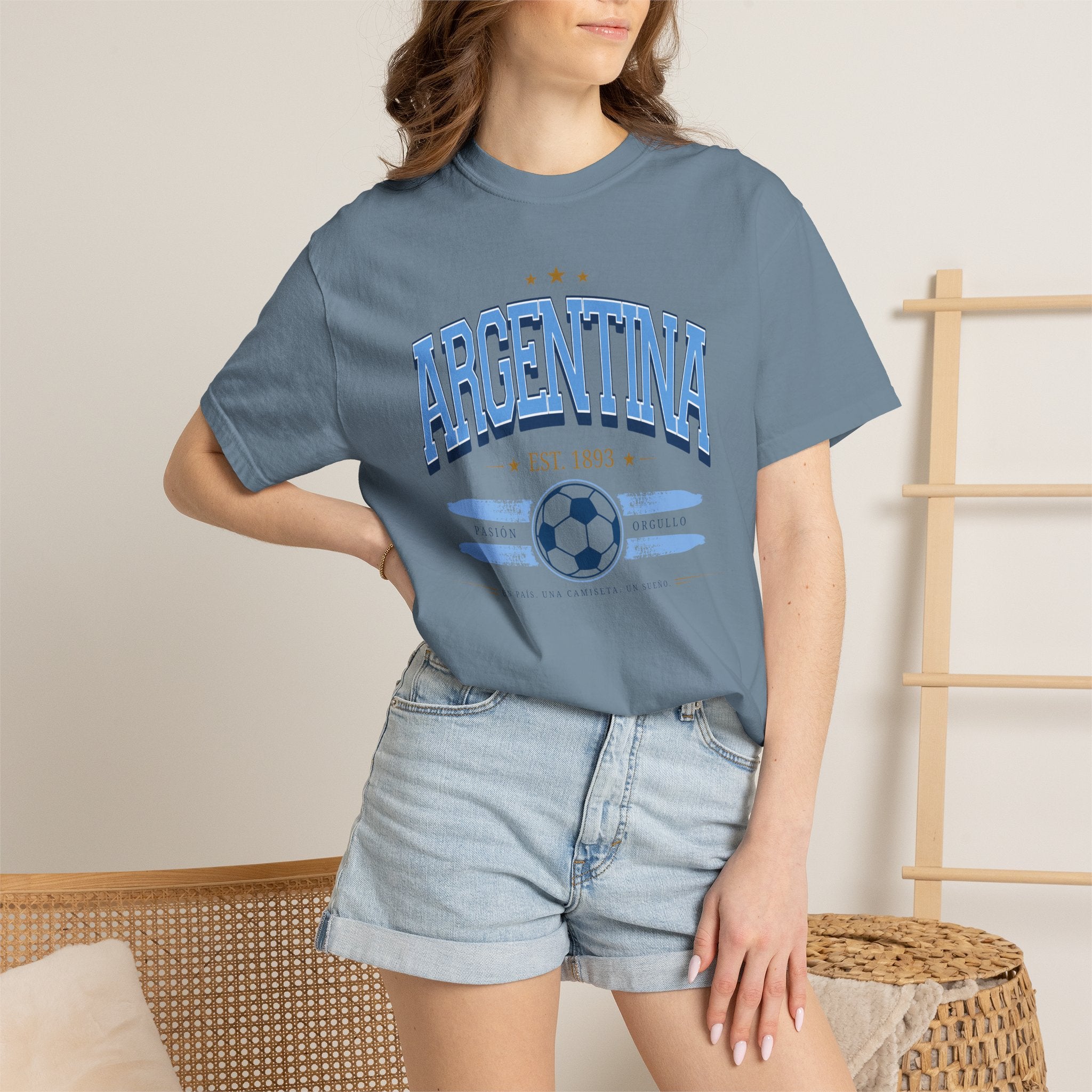 Argentina World Soccer 2026 Heritage Graphic Tee
