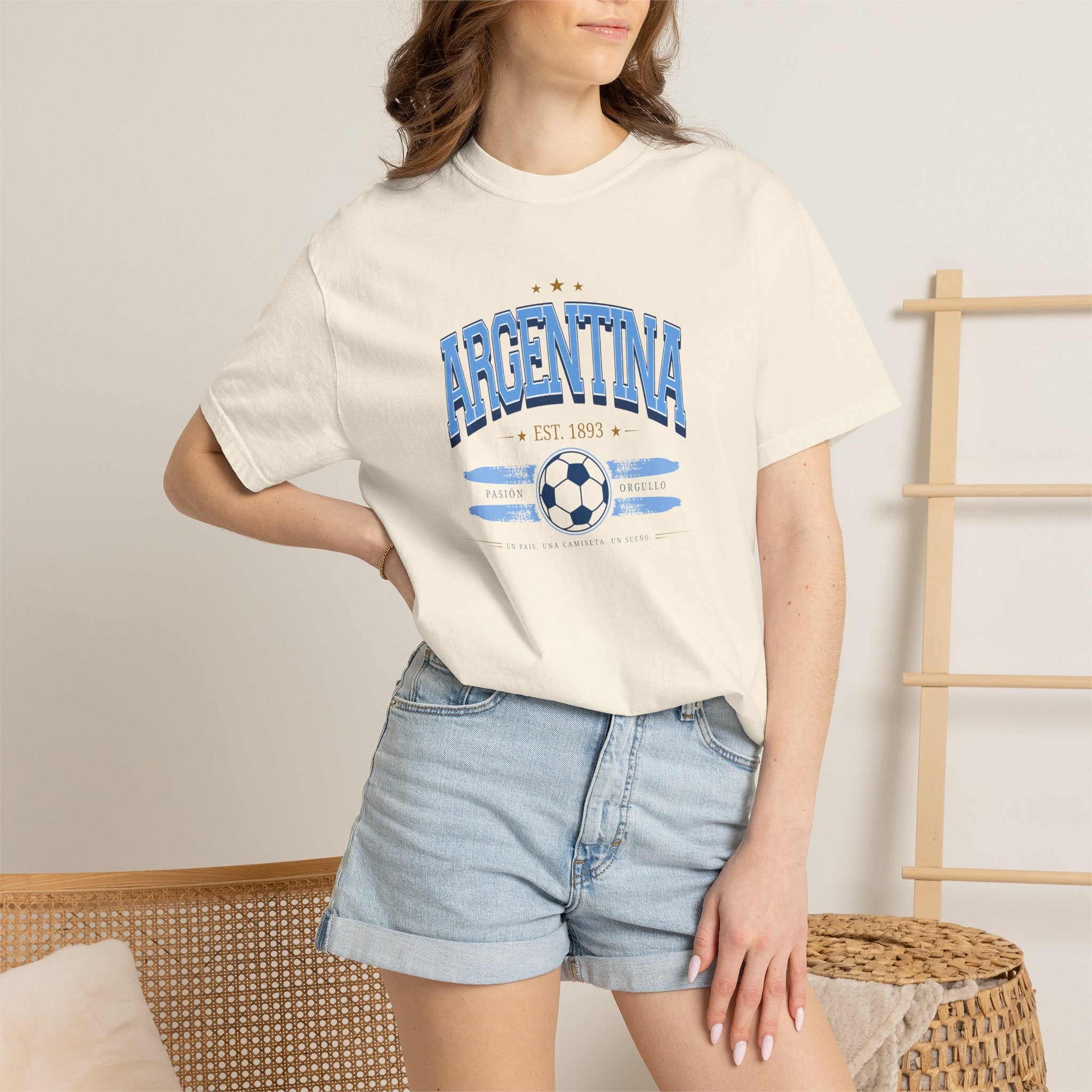 Argentina World Soccer 2026 Heritage Graphic Tee