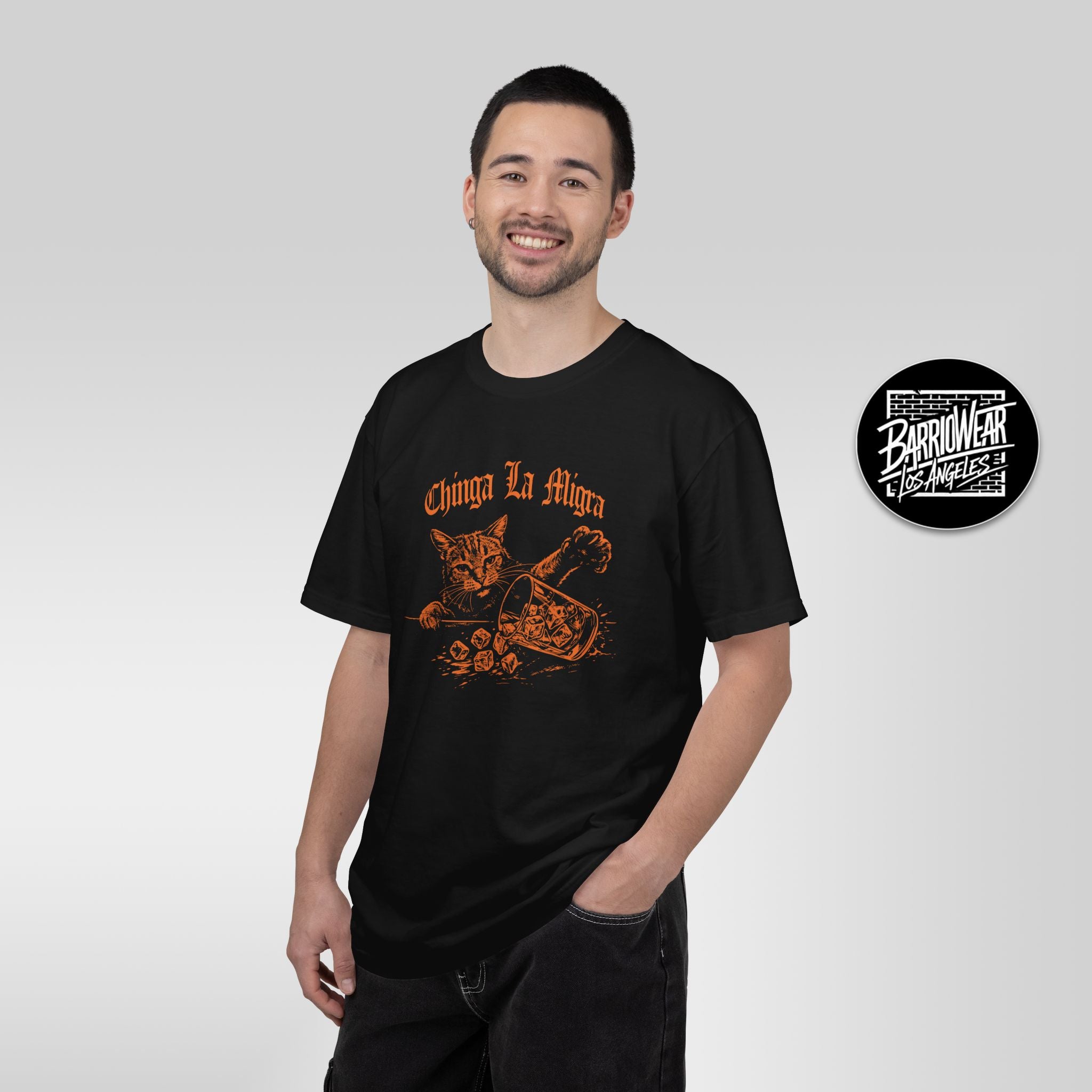 La Migra Cat Anti ICE T-Shirt