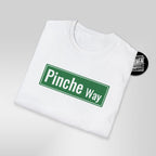 Pinche Way street sign T-Shirt | Spanish slang novelty tee