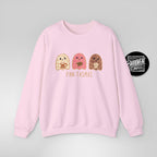 Pan-tasmas Holiday Sweatshirt | Concha Ghost Ugly Xmas Sweater