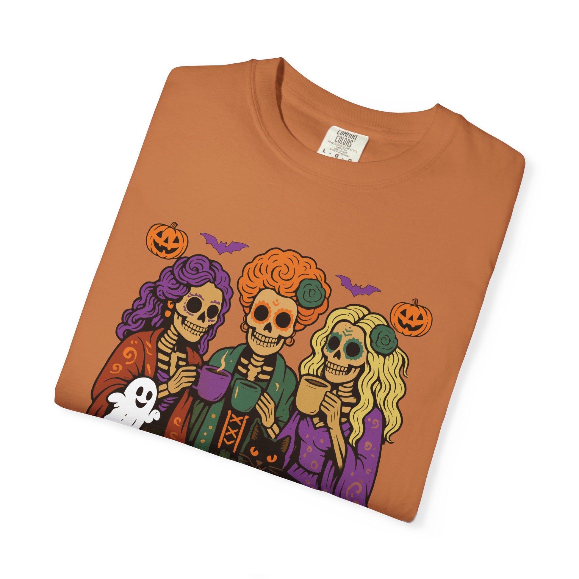 Cafecito y Brujería Halloween Shirt – Spooky Latina Witch Tee